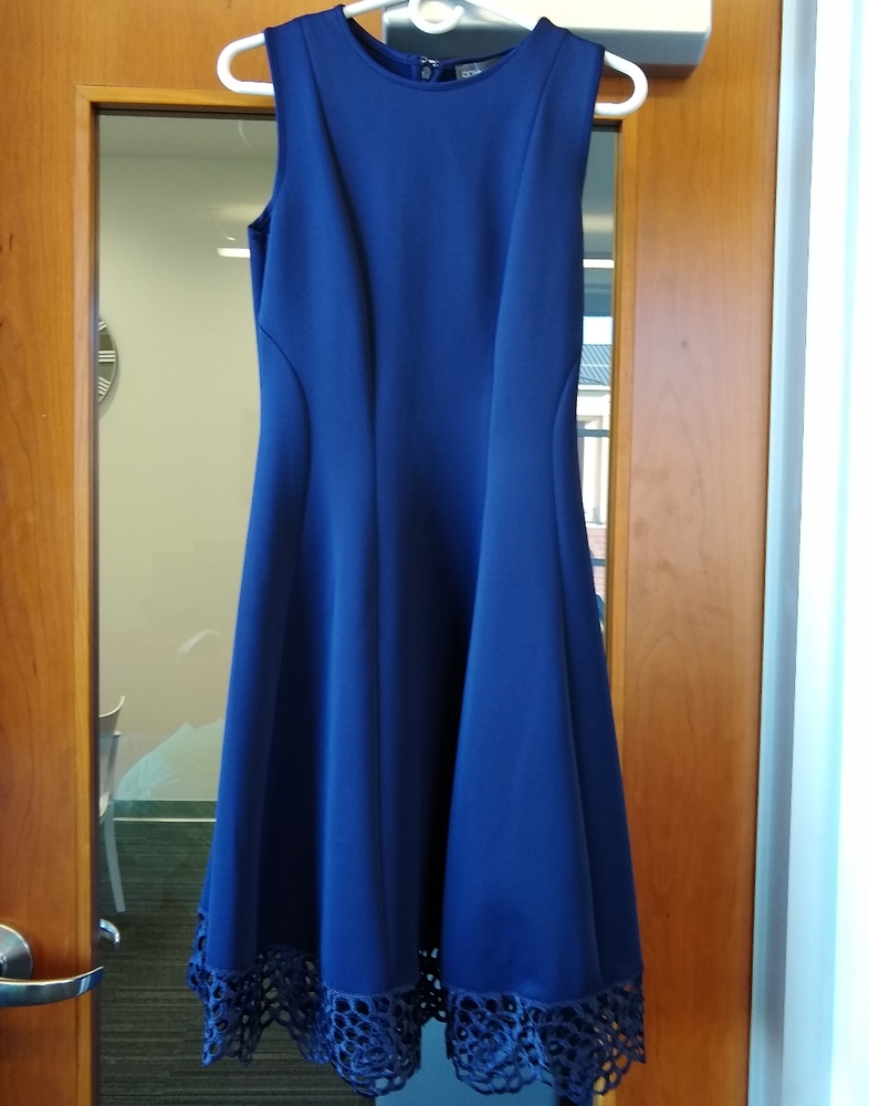 Blue Donna Ricco Dress